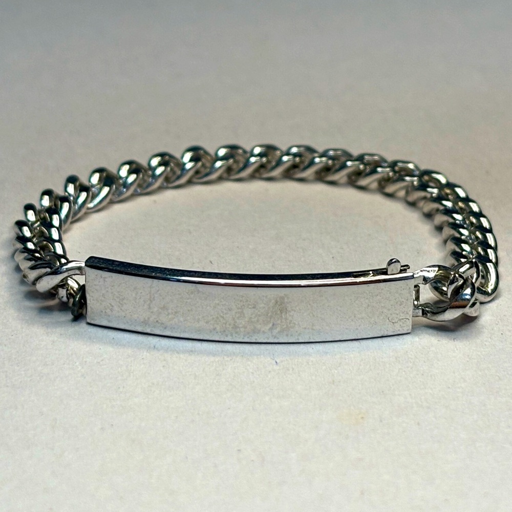 Vintage Speidel Silver Tone 6.5” Bracelet #5080